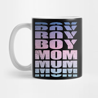 Retro Boy Mom T-shirt Mug